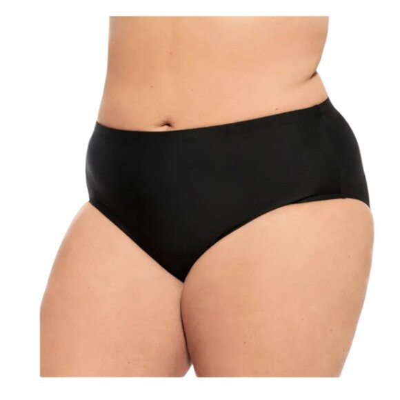 NEW Christina High Waist Swim Bottoms | Black - Picture 2 of 6